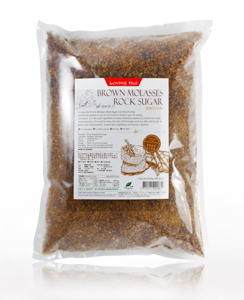 []      Brown Molasses Rock Sugar (500g/2500g)