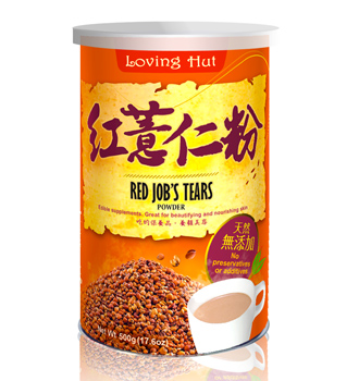 ● Dry Grocery  
● Product ID：33308101 
● Red Job’s Tears Powder (500g)