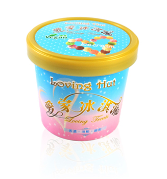 [Ice Cream]   Ice Cream   Loving Hut Iceream - Passion Fruit